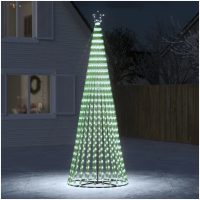 Julgranskon 688 LEDs kallvit 300 cm vidaXL