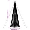 Julgranskon 688 LEDs varmvit vidaXL 300 cm – miniatyr 11