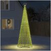 Julgranskon 688 LEDs varmvit vidaXL 300 cm – miniatyr 1
