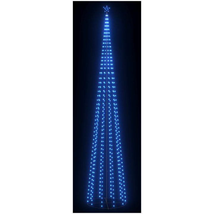 Julgranskon 752 blå LEDs 160x500 cm vidaXL 500 x 160 cm – bild 2