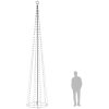 Julgranskon 752 blå LEDs 160x500 cm vidaXL 500 x 160 cm – miniatyr 7
