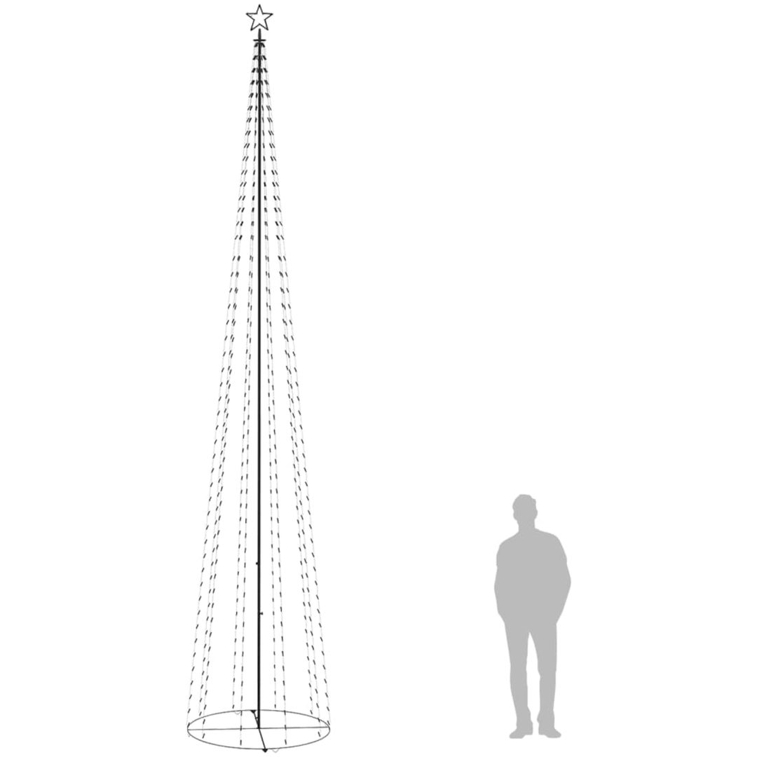Julgranskon 752 blå LEDs 160x500 cm vidaXL 500 x 160 cm – bild 7