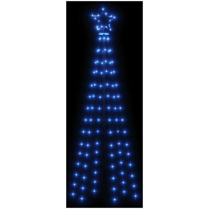 Julgranskon blå 108 LEDs 70x180 cm vidaXL 180 x 70 cm – bild 4