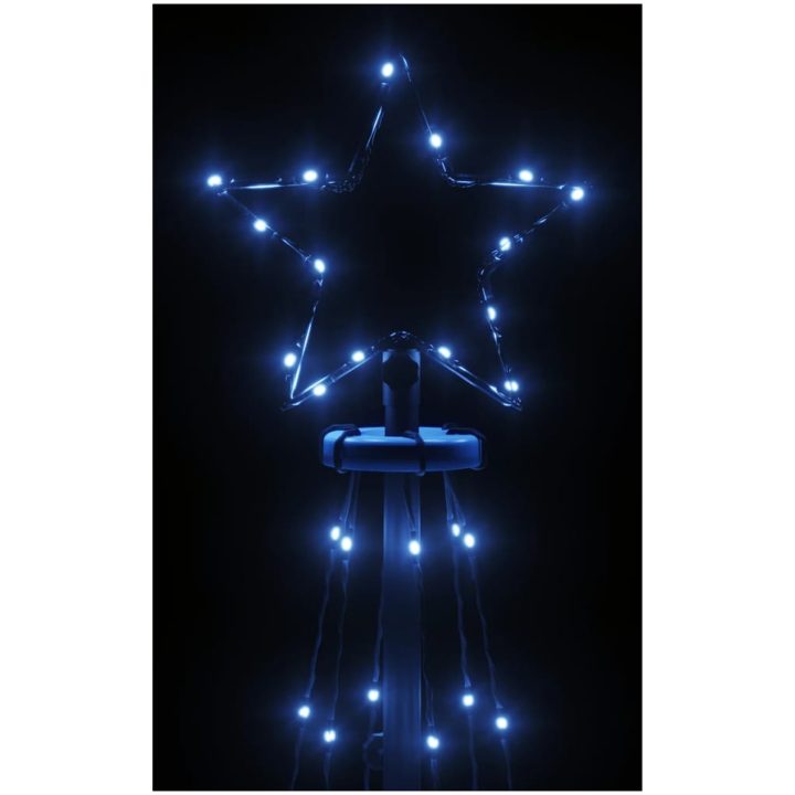 Julgranskon blå 108 LEDs 70x180 cm vidaXL 180 x 70 cm – bild 5