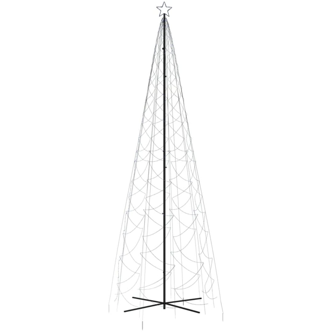 Julgranskon blå 1400 LEDs 160x500 cm vidaXL 500 x 160 cm – bild 3