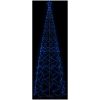 Julgranskon blå 1400 LEDs 160x500 cm vidaXL 500 x 160 cm – miniatyr 4