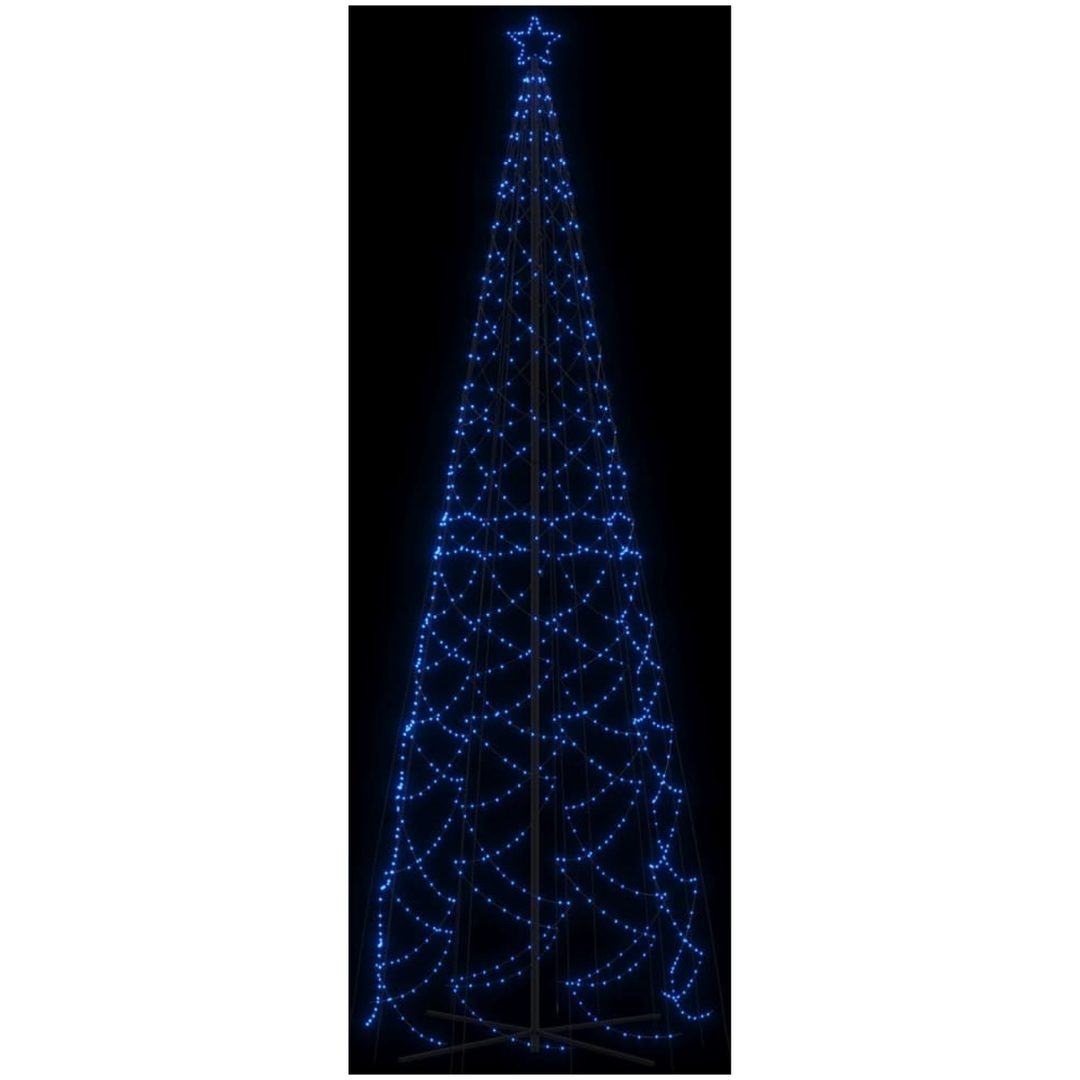 Julgranskon blå 1400 LEDs 160x500 cm vidaXL 500 x 160 cm – bild 4