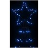 Julgranskon blå 1400 LEDs 160x500 cm vidaXL 500 x 160 cm – miniatyr 5