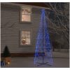 Julgranskon blå 1400 LEDs 160x500 cm vidaXL 500 x 160 cm – miniatyr 1