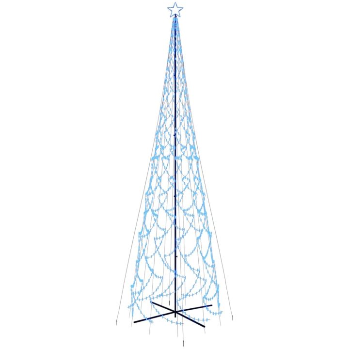 Julgranskon blå 3000 LEDs 230x800 cm vidaXL 800 x 230 cm – bild 2