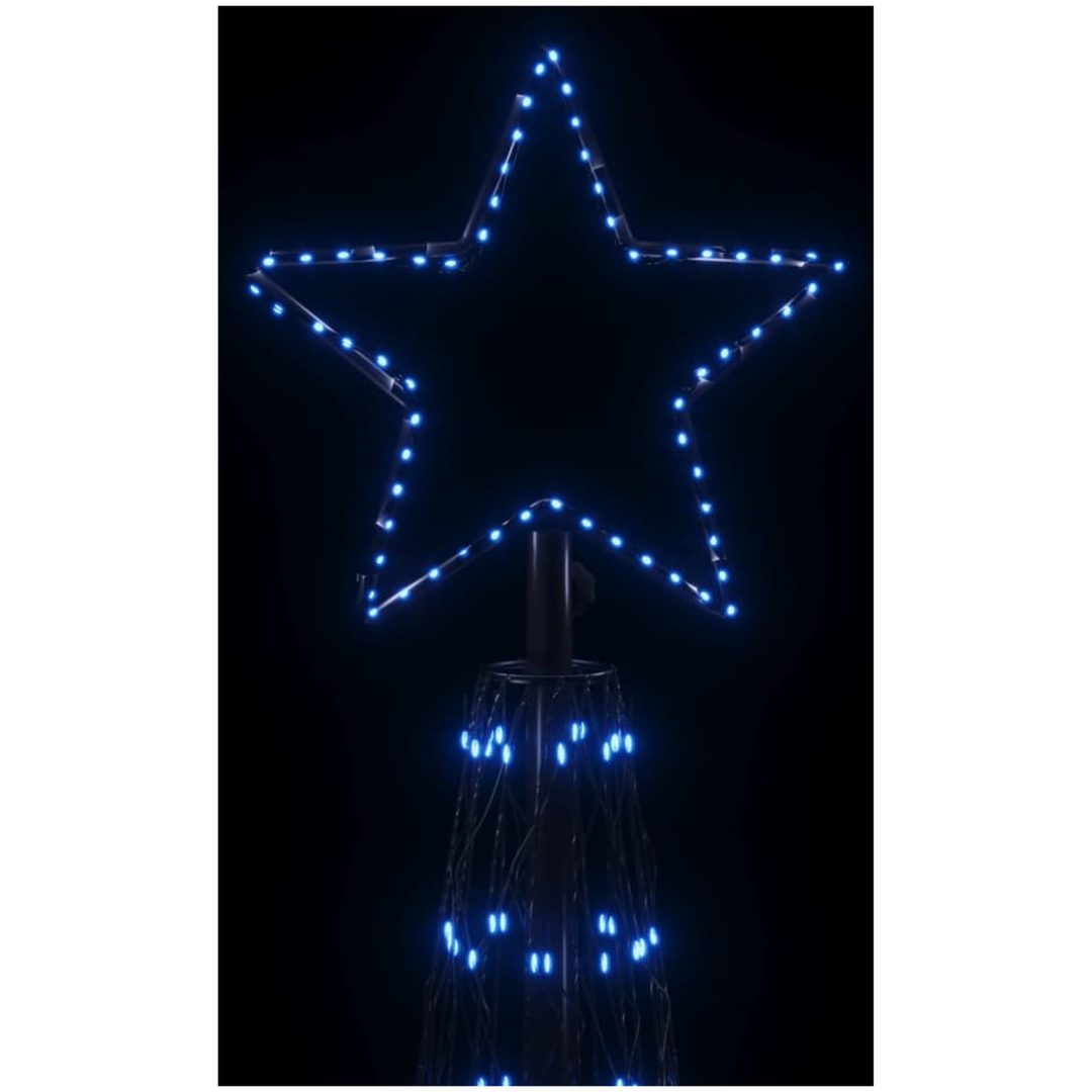 Julgranskon blå 3000 LEDs 230x800 cm vidaXL 800 x 230 cm – bild 5