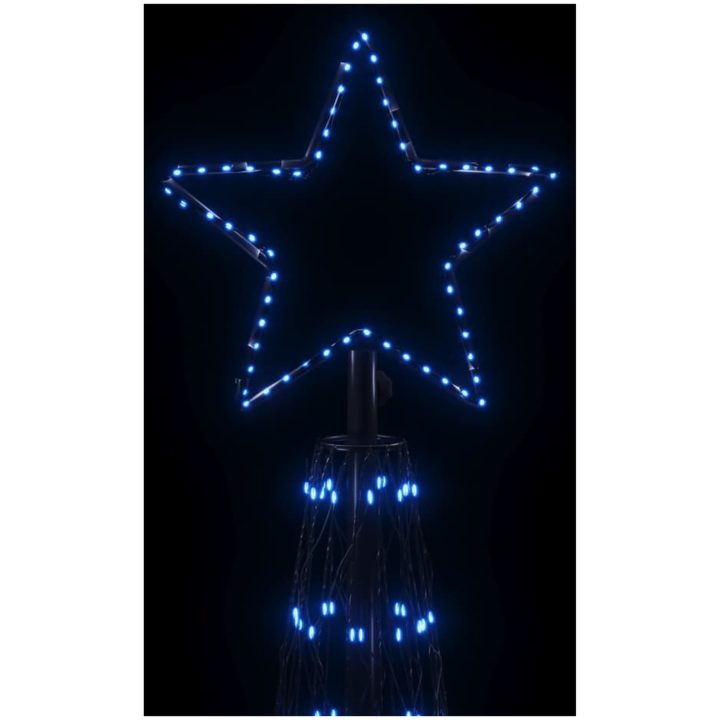 Julgranskon blå 3000 LEDs 230x800 cm vidaXL 800 x 230 cm – bild 5