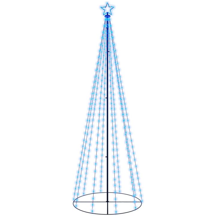 Julgranskon blå 310 LEDs 100x300 cm vidaXL 300 x 100 cm – bild 2