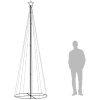 Julgranskon blå 310 LEDs 100x300 cm vidaXL 300 x 100 cm – miniatyr 9