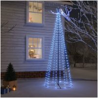 Julgranskon blå 310 LEDs 100x300 cm vidaXL