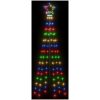 Julgranskon färgglad 108 LEDs 70x180 cm vidaXL 180 x 70 cm – miniatyr 4