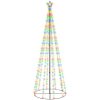 Julgranskon färgglad 310 LEDs 100x300 cm vidaXL 300 x 100 cm – miniatyr 2