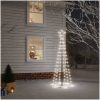 Julgranskon kallvit 108 LEDs 70x180 cm vidaXL 180 x 70 cm – miniatyr 1