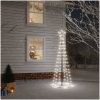 Julgranskon kallvit 108 LEDs 70x180 cm vidaXL