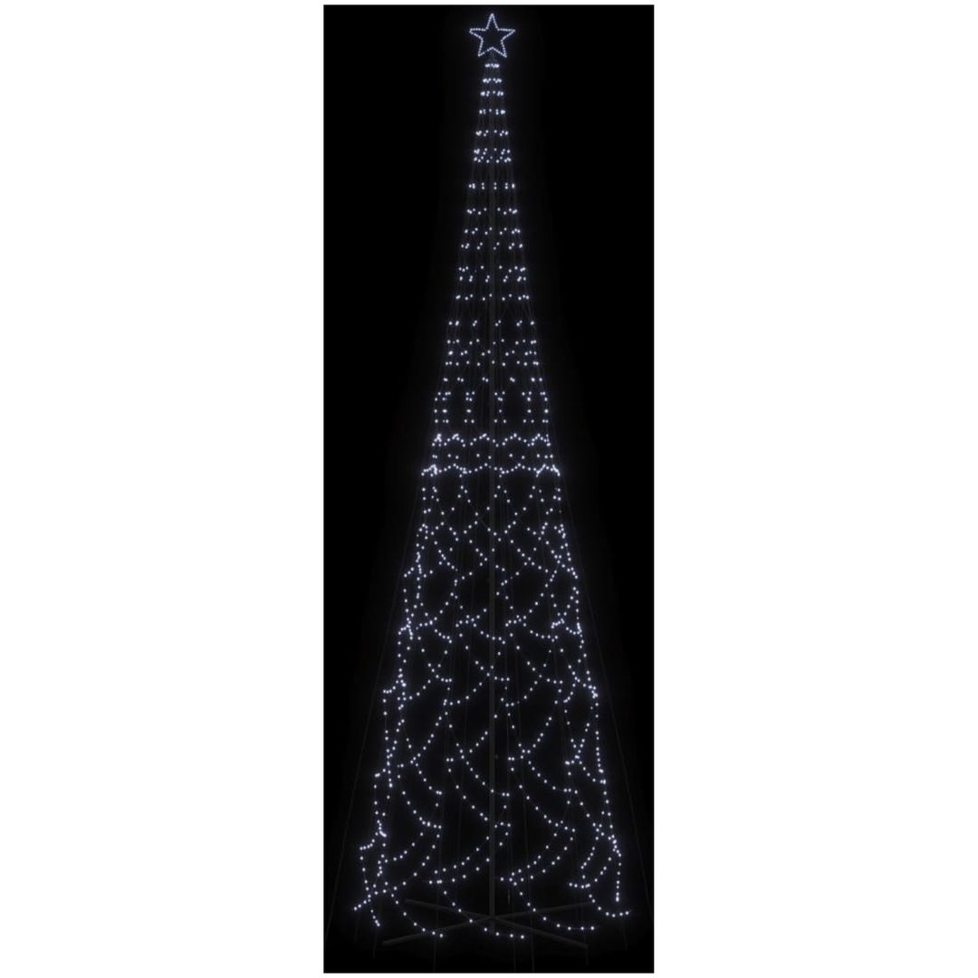 Julgranskon kallvit 3000 LEDs 230x800 cm vidaXL 800 x 230 cm – bild 4