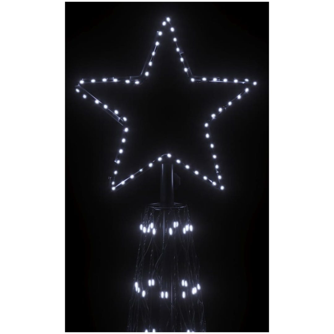 Julgranskon kallvit 3000 LEDs 230x800 cm vidaXL 800 x 230 cm – bild 5