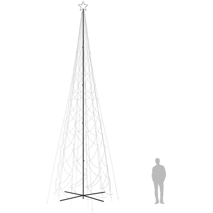 Julgranskon kallvit 3000 LEDs 230x800 cm vidaXL 800 x 230 cm – bild 9