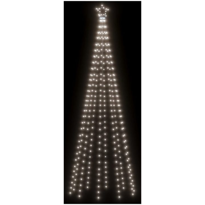 Julgranskon kallvit 310 LEDs 100x300 cm vidaXL 300 x 100 cm – bild 4