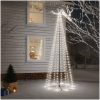 Julgranskon kallvit 310 LEDs 100x300 cm vidaXL 300 x 100 cm – miniatyr 1