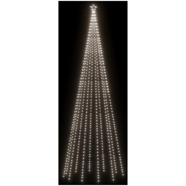 Julgranskon kallvit 732 LEDs 160x500 cm vidaXL 500 x 160 cm – bild 4