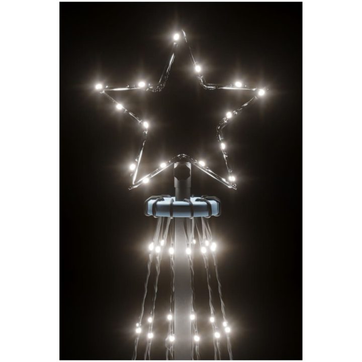 Julgranskon kallvit 732 LEDs 160x500 cm vidaXL 500 x 160 cm – bild 5