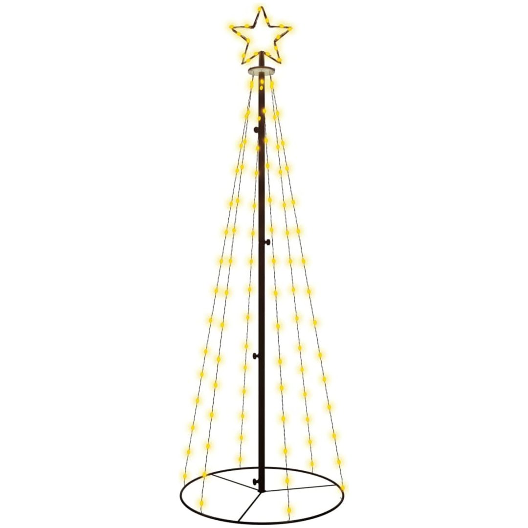 Julgranskon varmvit 108 LEDs 70x180 cm vidaXL 180 x 70 cm – bild 2