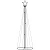 Julgranskon varmvit 108 LEDs 70x180 cm vidaXL 180 x 70 cm – miniatyr 3