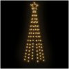 Julgranskon varmvit 108 LEDs 70x180 cm vidaXL 180 x 70 cm – miniatyr 4