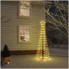 Julgranskon varmvit 108 LEDs 70x180 cm vidaXL 180 x 70 cm – miniatyr 1