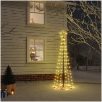 Julgranskon varmvit 108 LEDs 70x180 cm vidaXL