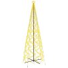 Julgranskon varmvit 1400 LEDs 160x500 cm vidaXL 500 x 160 cm – miniatyr 2