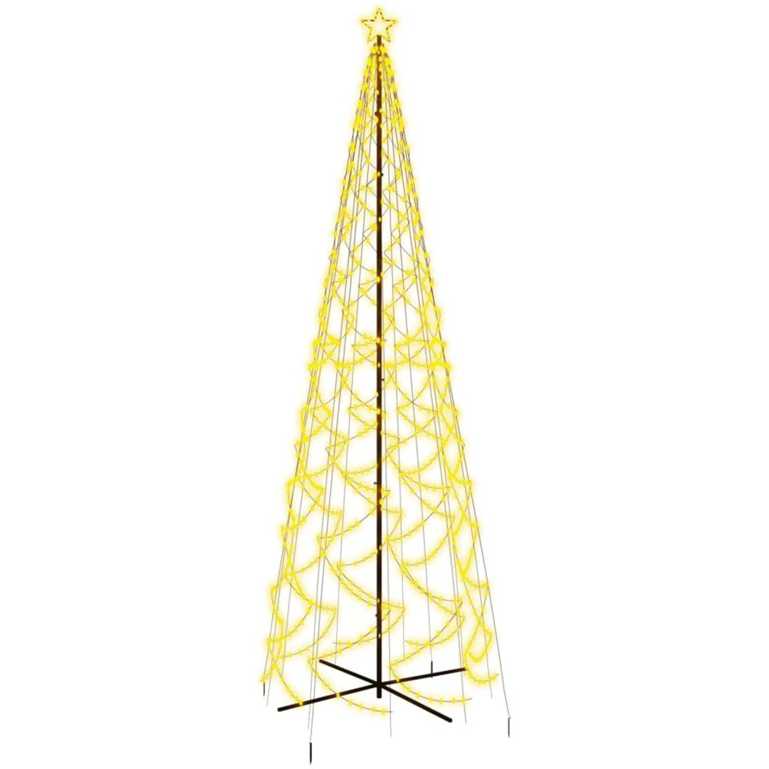 Julgranskon varmvit 1400 LEDs 160x500 cm vidaXL 500 x 160 cm – bild 2