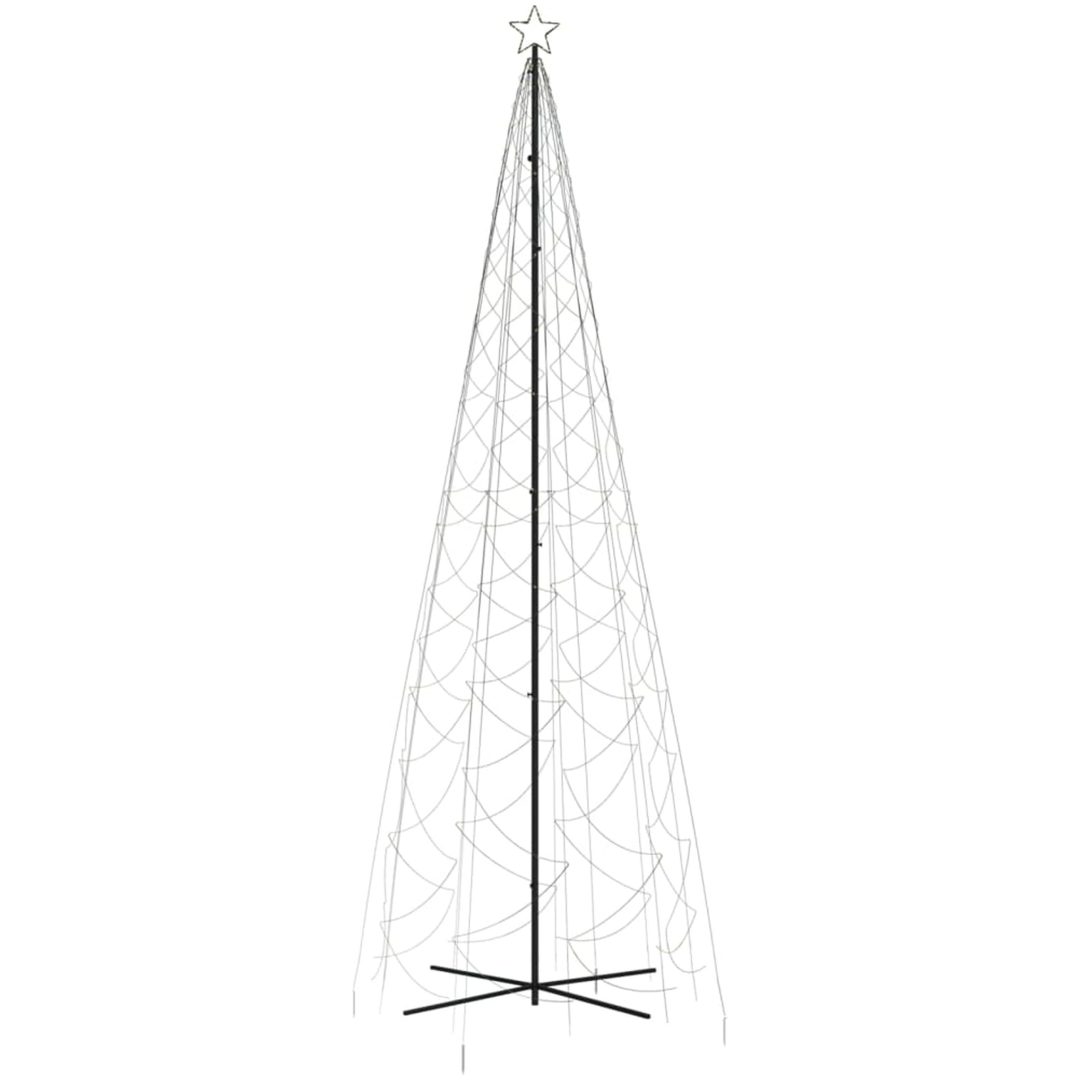 Julgranskon varmvit 1400 LEDs 160x500 cm vidaXL 500 x 160 cm – bild 3