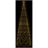 Julgranskon varmvit 1400 LEDs 160x500 cm vidaXL 500 x 160 cm – miniatyr 4