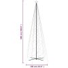 Julgranskon varmvit 1400 LEDs 160x500 cm vidaXL 500 x 160 cm – miniatyr 10