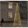 Julgranskon varmvit 1400 LEDs 160x500 cm vidaXL 500 x 160 cm – miniatyr 1