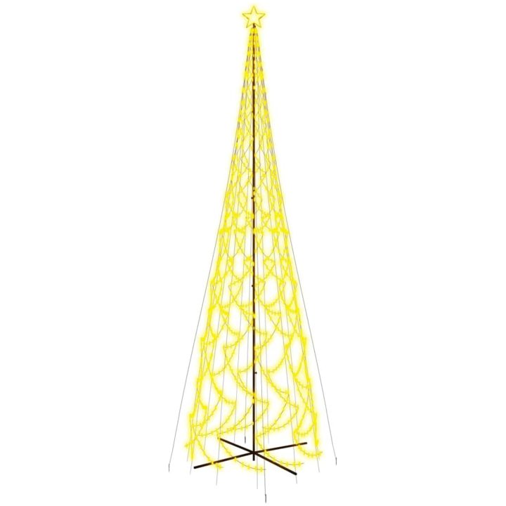 Julgranskon varmvit 3000 LEDs 230x800 cm vidaXL 800 x 230 cm – bild 2