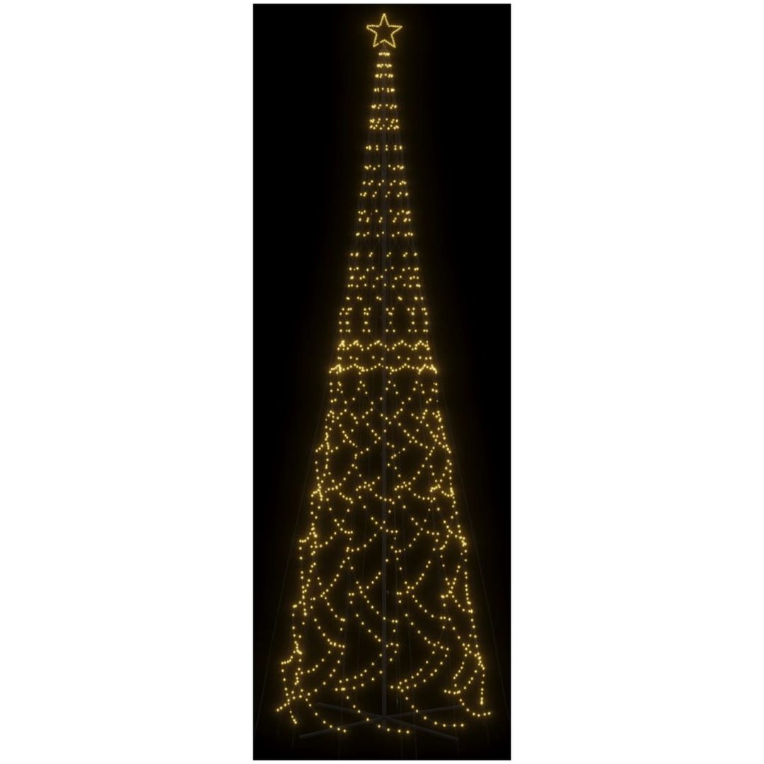 Julgranskon varmvit 3000 LEDs 230x800 cm vidaXL 800 x 230 cm – bild 4