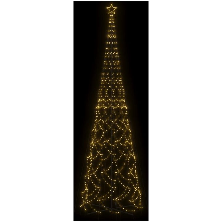 Julgranskon varmvit 3000 LEDs 230x800 cm vidaXL 800 x 230 cm – bild 4