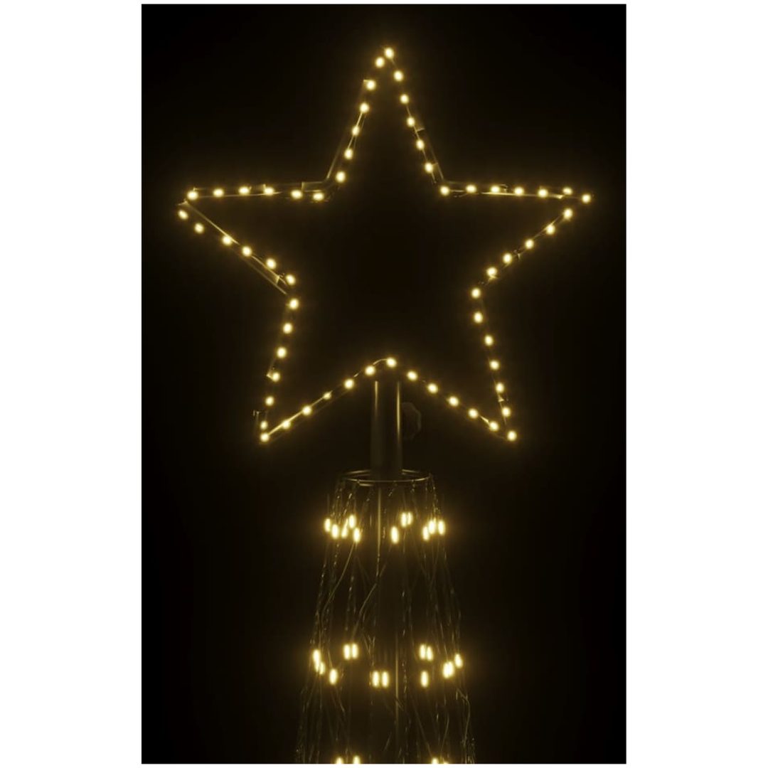 Julgranskon varmvit 3000 LEDs 230x800 cm vidaXL 800 x 230 cm – bild 5