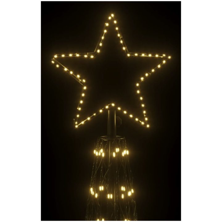 Julgranskon varmvit 3000 LEDs 230x800 cm vidaXL 800 x 230 cm – bild 5