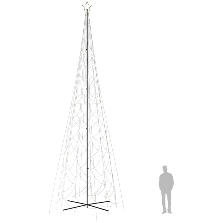 Julgranskon varmvit 3000 LEDs 230x800 cm vidaXL 800 x 230 cm – bild 9