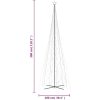 Julgranskon varmvit 3000 LEDs 230x800 cm vidaXL 800 x 230 cm – miniatyr 10