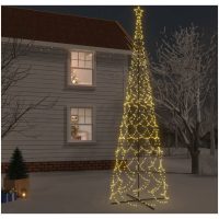 Julgranskon varmvit 3000 LEDs 230x800 cm vidaXL