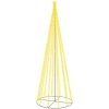 Julgranskon varmvit 732 LEDs 160x500 cm vidaXL 500 x 160 cm – miniatyr 2